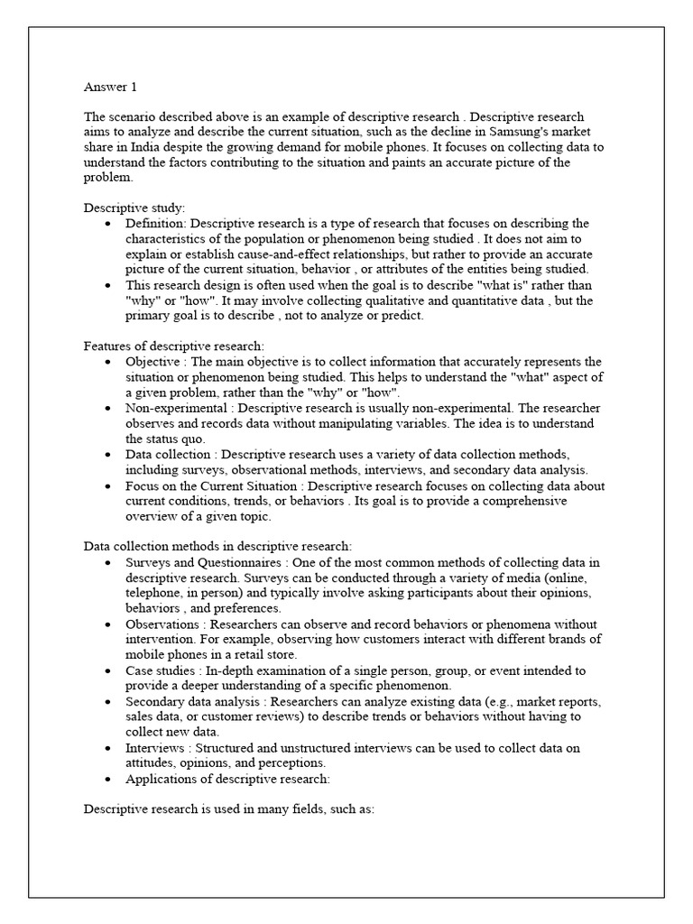 Research Methodology Pdf Survey Methodology Experiment