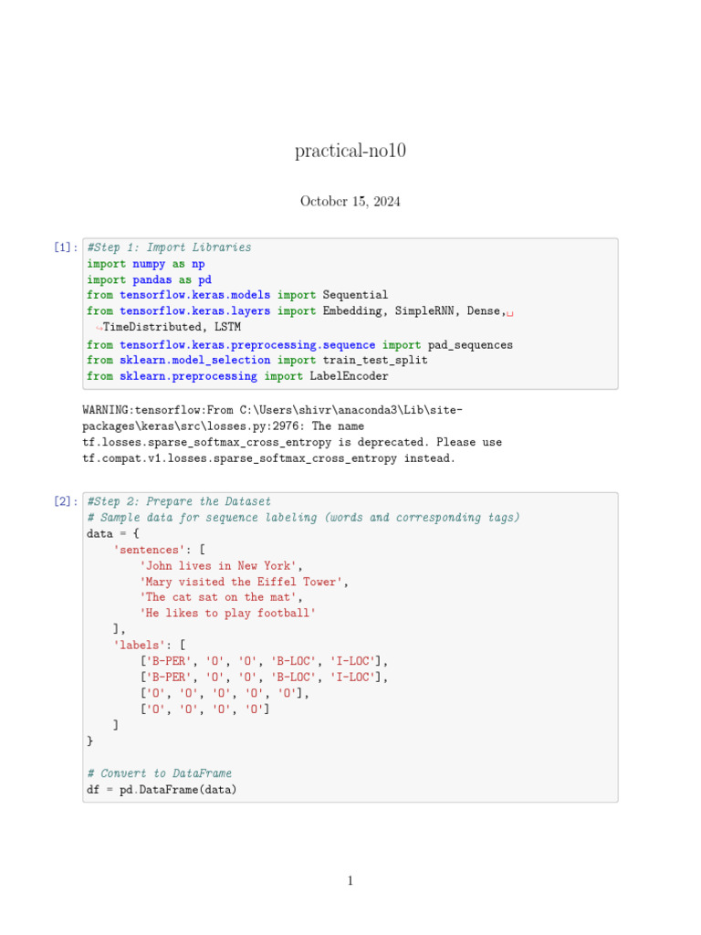 Practical No10 | PDF | Computer Programming | Artificial Intelligence