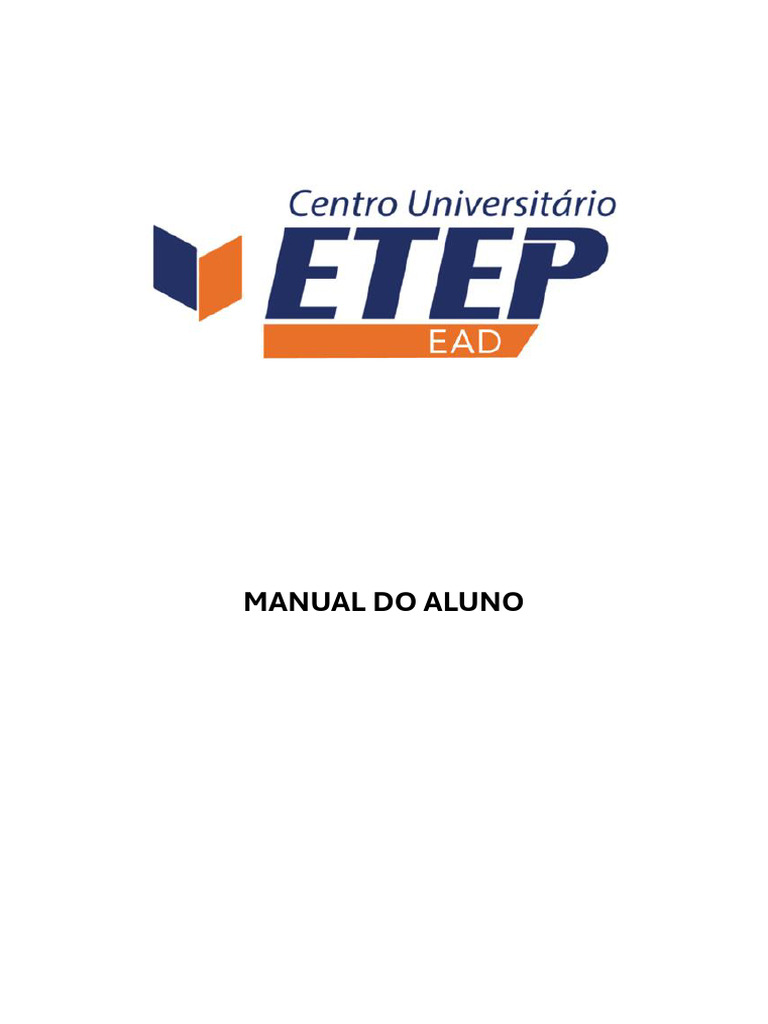Manual do Aluno EAD ETEP | PDF | Educação à distância ...