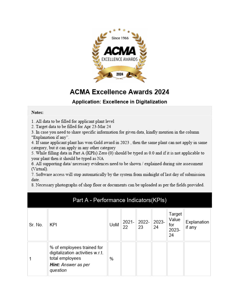 ACMA requitements | PDF | Performance Indicator | Risk Management