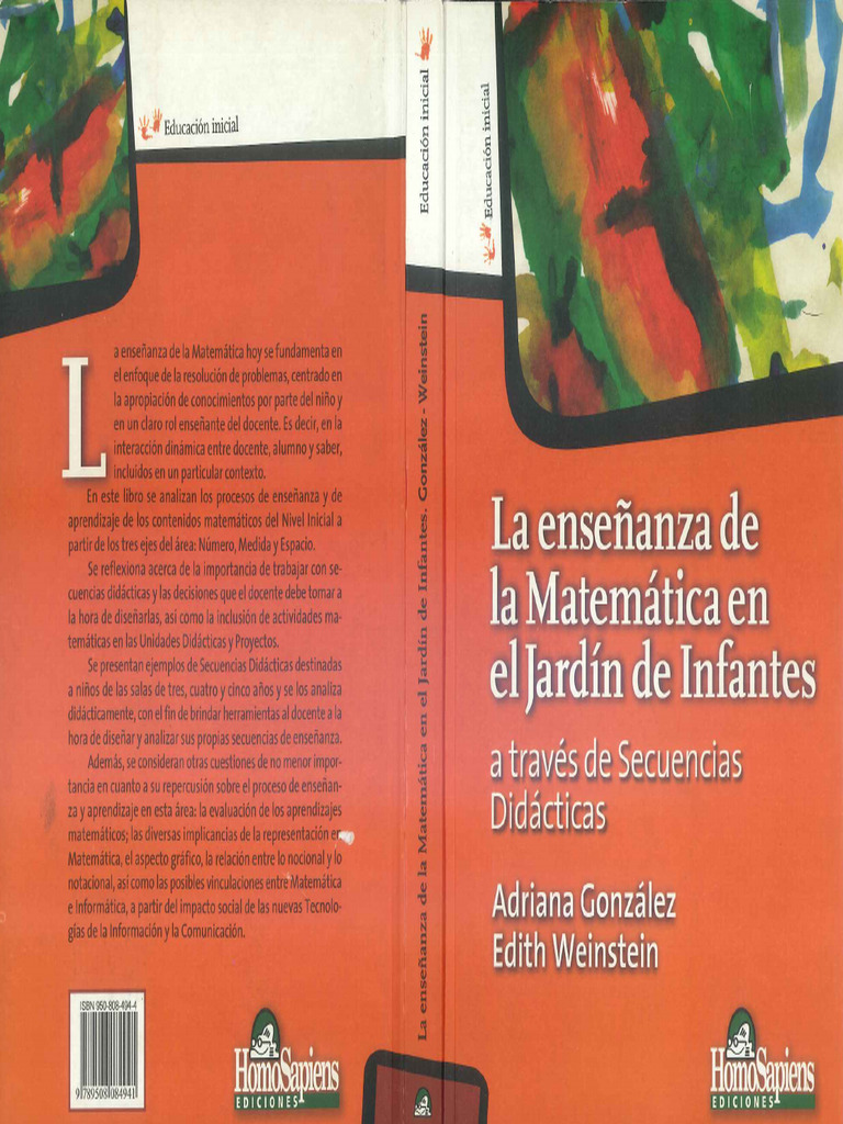 González-Weinstein - La Enseñanza de La Matemática en El Jardín de ...
