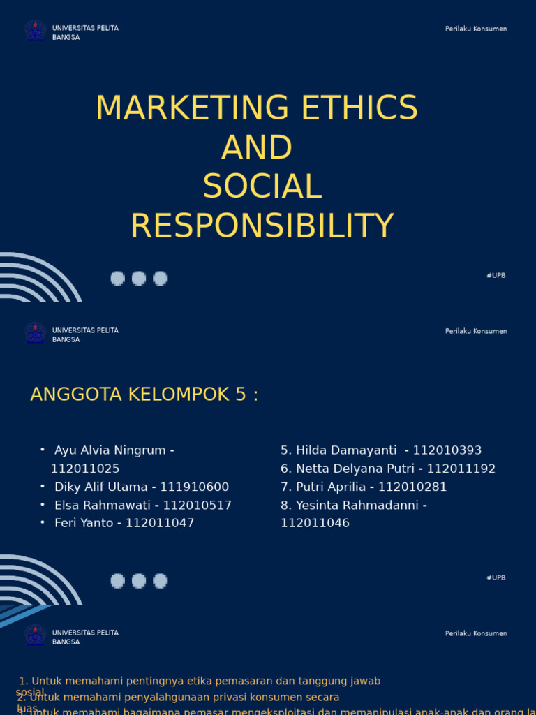 1688730024876 GROUP+5+ +Marketing+Ethics+and+Social+Responsibility | PDF