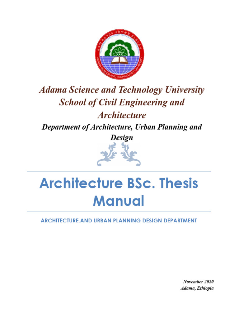 Architecture Thesis Guide | PDF | Concept | Thesis