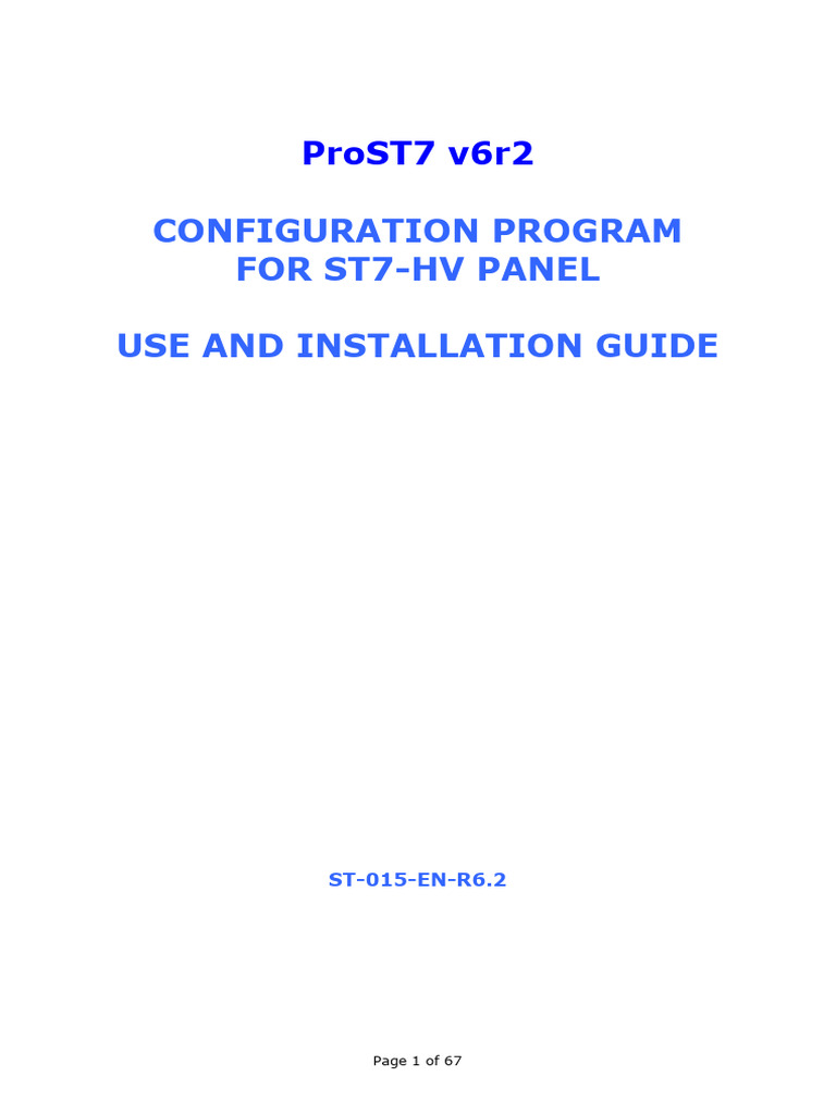 ST-015-EN-R6.2 | PDF | Sensor | Transmission Control Protocol