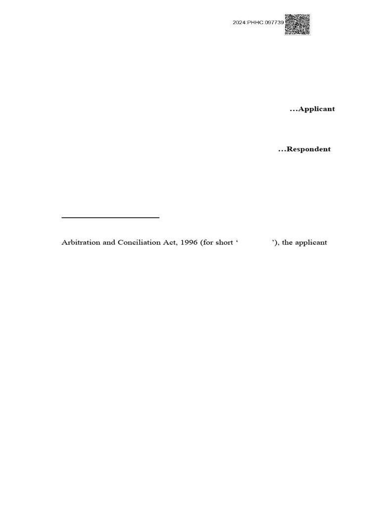 Appointment of Arbitrator in ARB-57-2020 | PDF | Arbitration ...