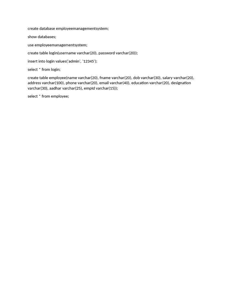 Project SQL Query | PDF