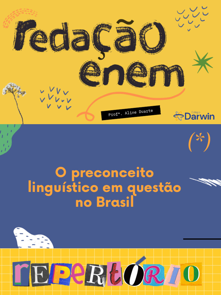 Preconceito Linguístico no Brasil | PDF | Linguística | Brasil