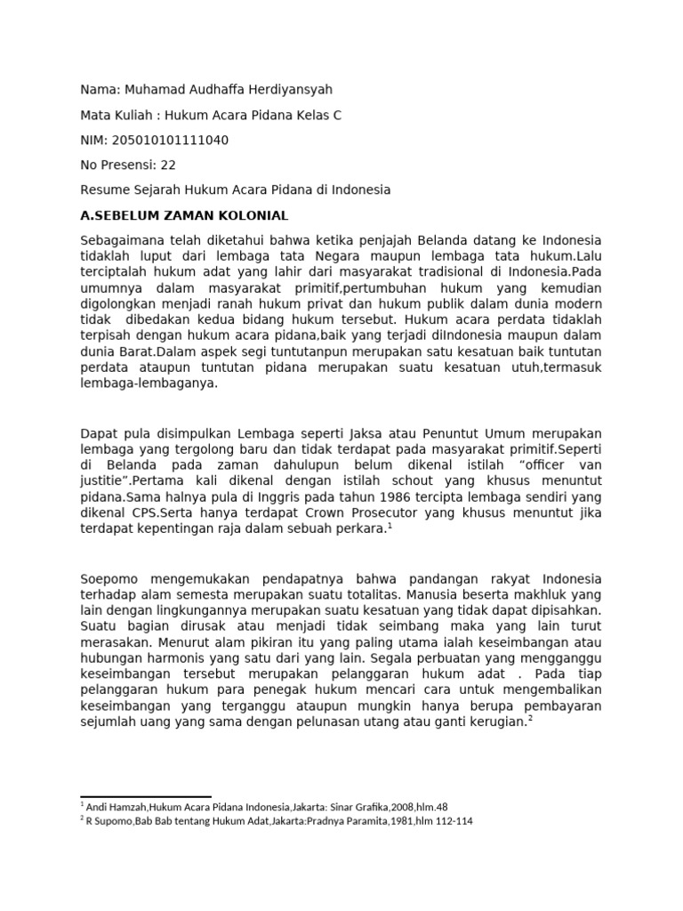 SEJARAH HAPID | PDF