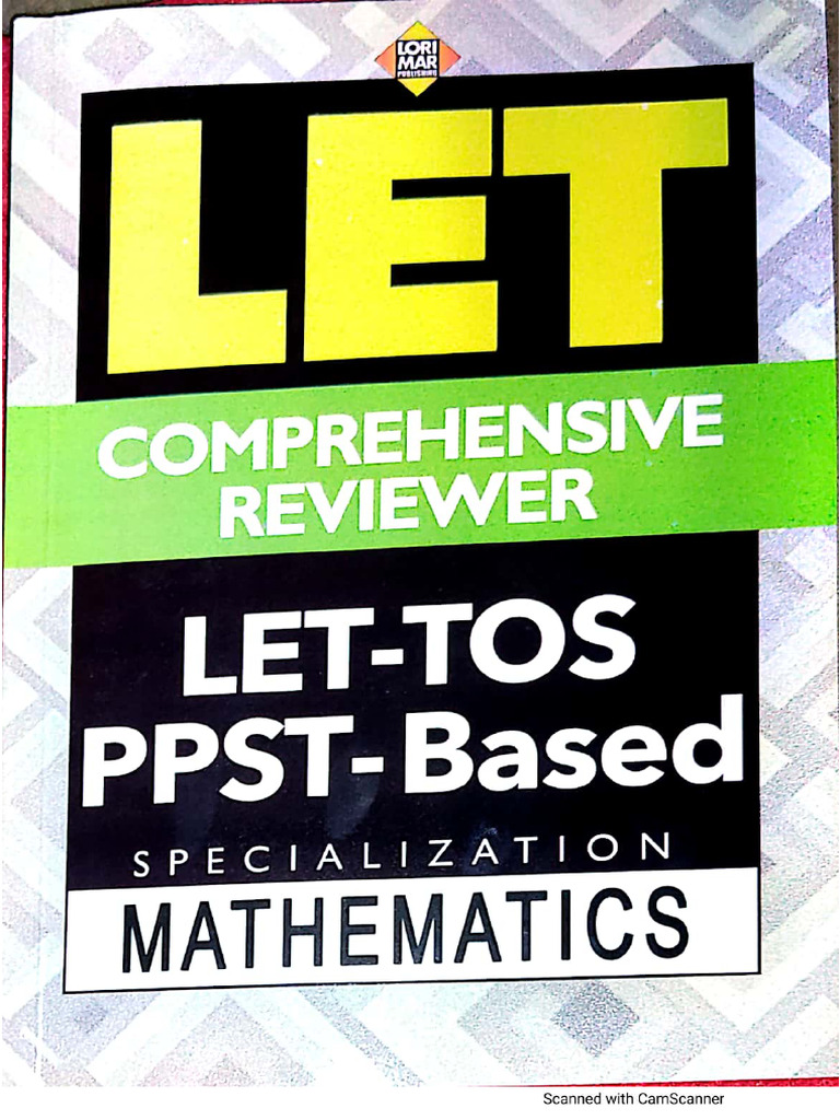 Lorimar Let Math Major | PDF