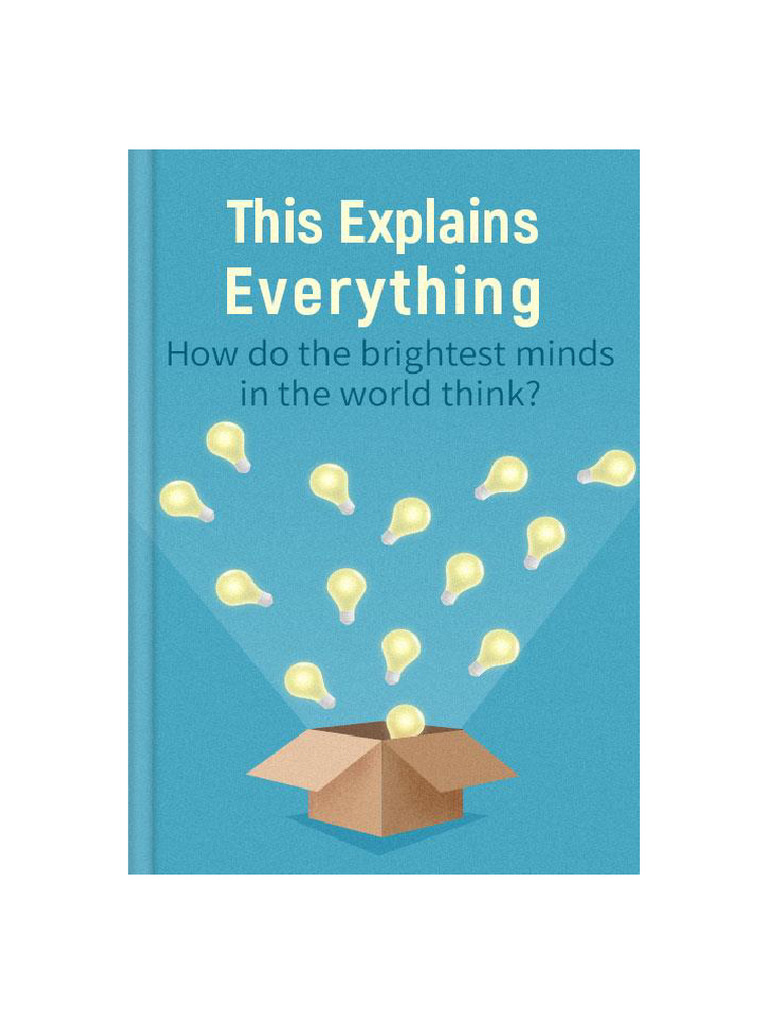 Insights from "This Explains Everything" PDF Universe Albert Einstein