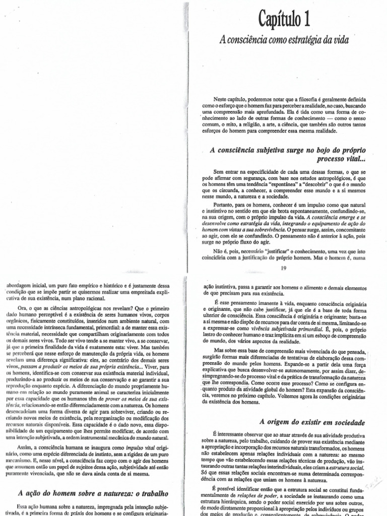 Aula+3+TEXTO+a+Cosnci%C3%AAncia+Como+Estrat%C3%A9gia+Da+Vida | PDF