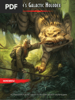 Star Wars Species List | PDF | Zoology