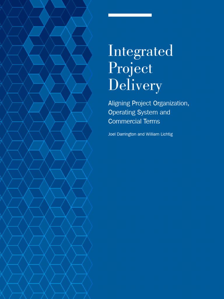 Integrated Project Delivery Guide | PDF | Risk | Cost