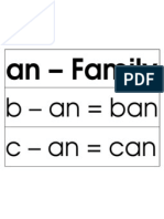An - Family: B - An Ban C - An Can
