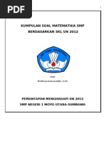Download PREDIKSI Paket Soal Matematika Smp UN 2012 by Ikhsan Din SN80431443 doc pdf
