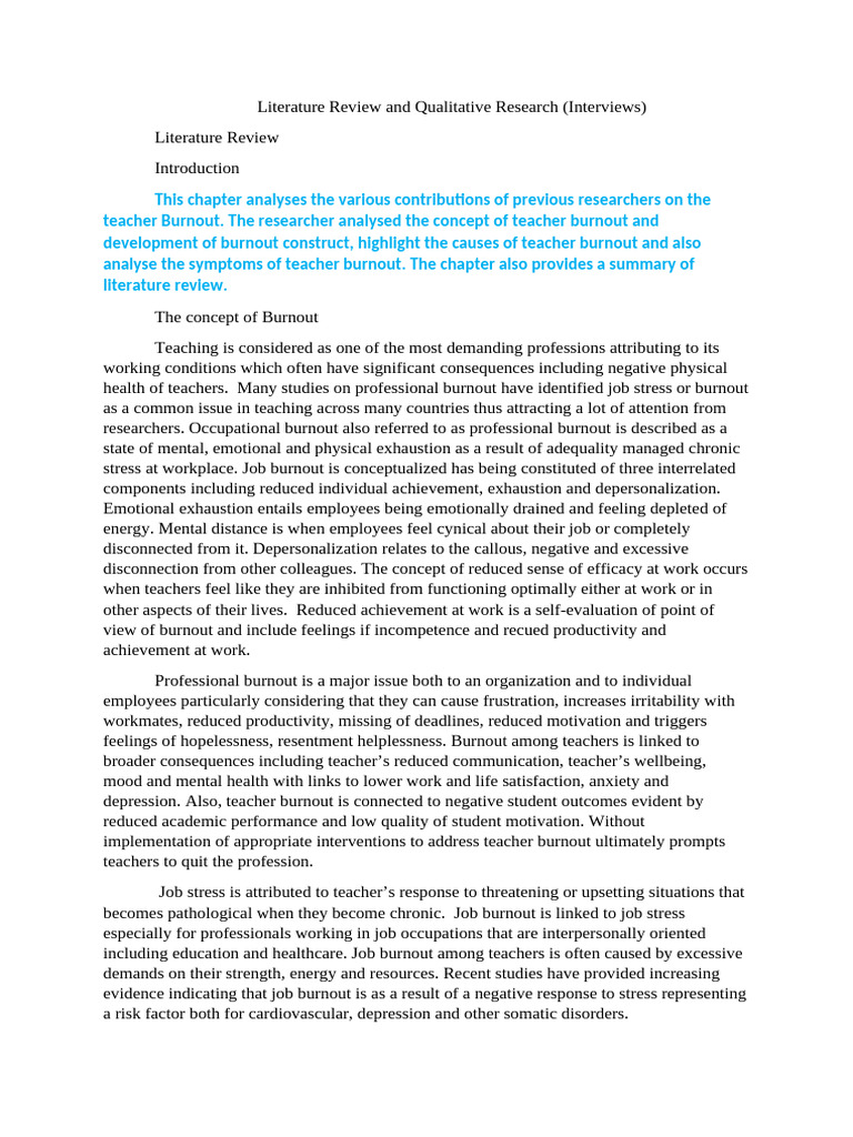 LITERATURE REVIEW IN RESEARCH EXAMPLE QUALITATIVE visual data 7