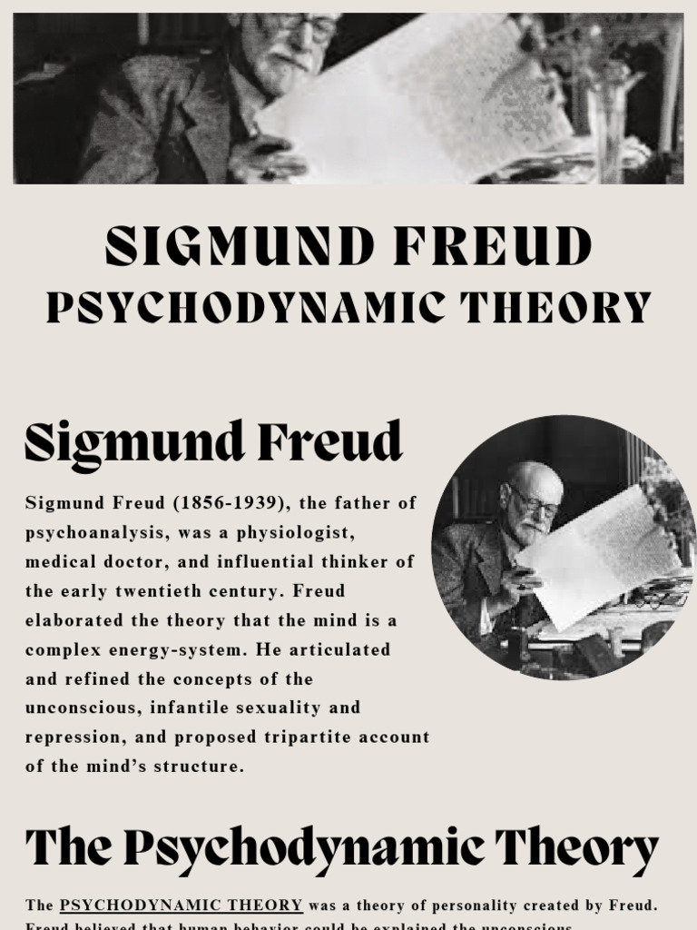 Freud's Psychodynamic Theory Explained | PDF | Id | Sigmund Freud