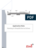 Homing SimplIQ Servo Drives