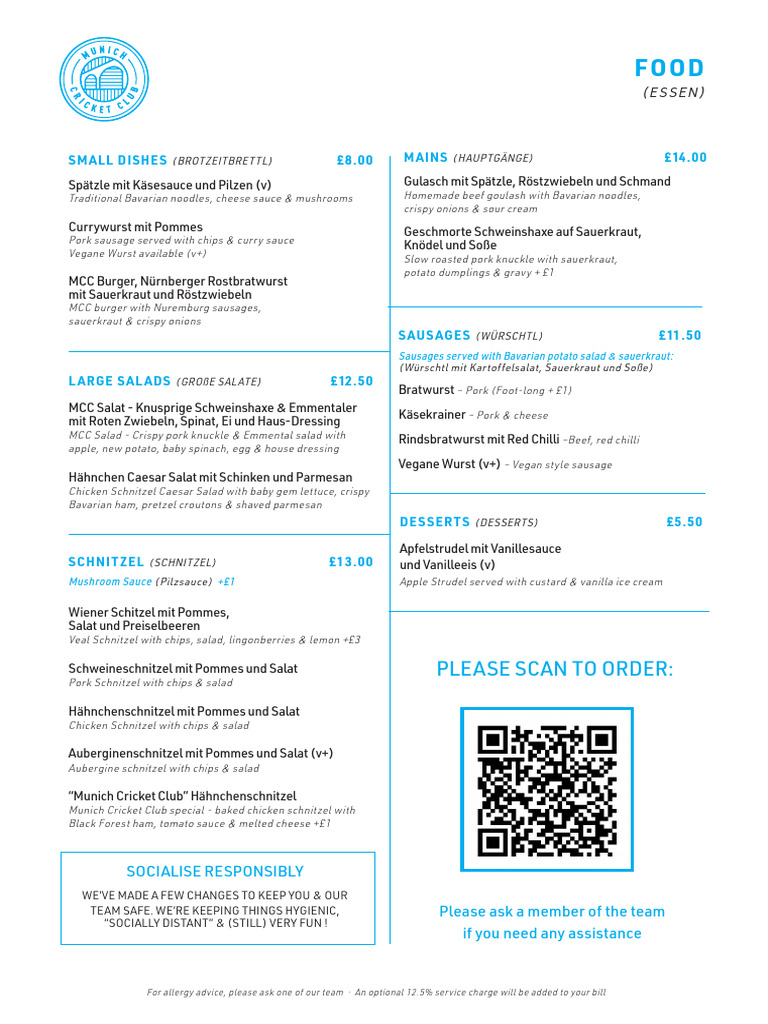 297X210 MCC Menu July2020 | PDF | Cuisine | Foods