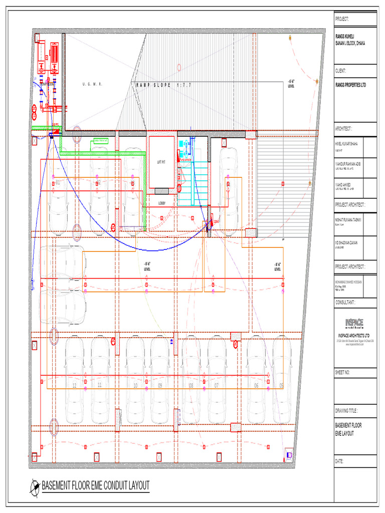 KUHELI Basement Elec - 27.02.24-Conduit | PDF