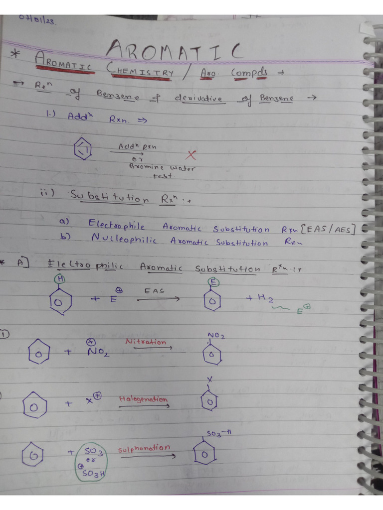 Aromatic Chemistry | PDF