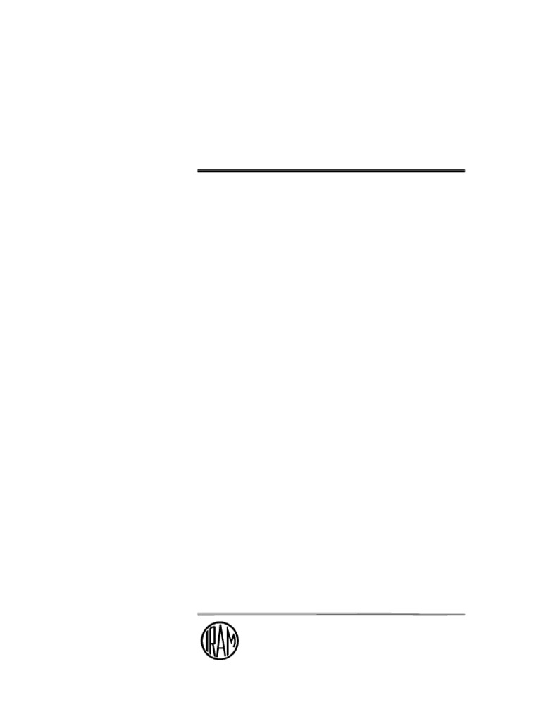 1109-A5 Iram | PDF | Estandarización