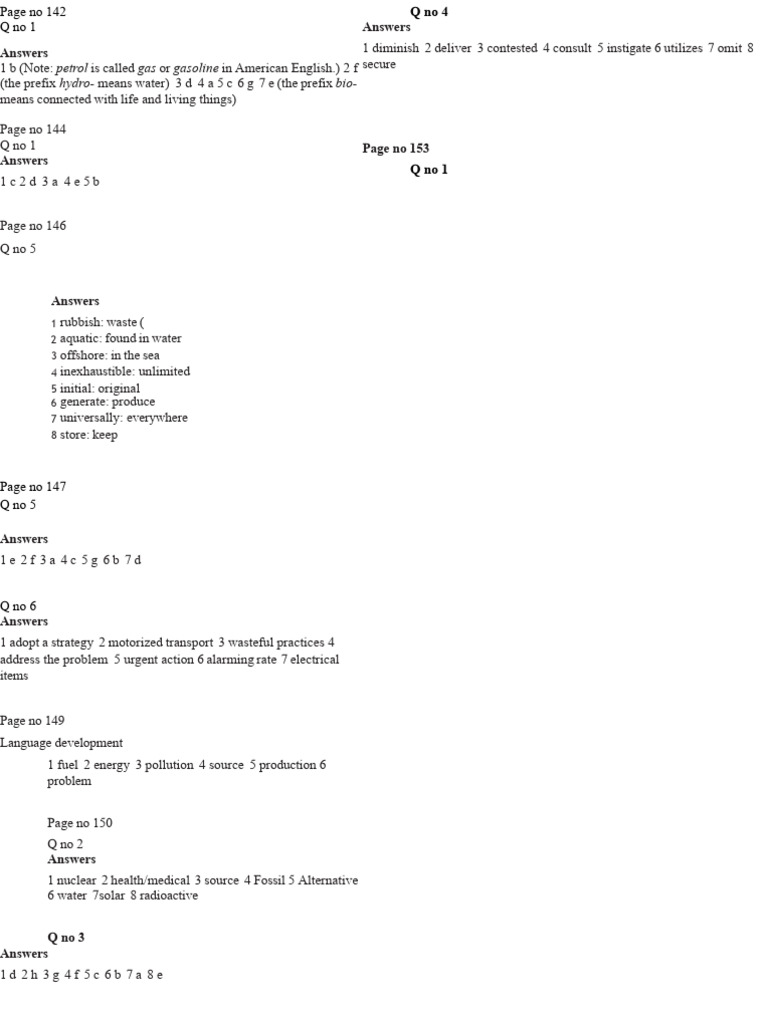 Chapter 8 Answer Pdf Renewable Energy Renewable Resources
