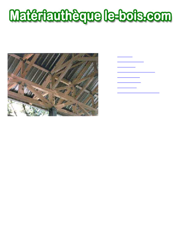 Charpentes Traditionnelles : Guide Complet | PDF | Bois (matériau de ...
