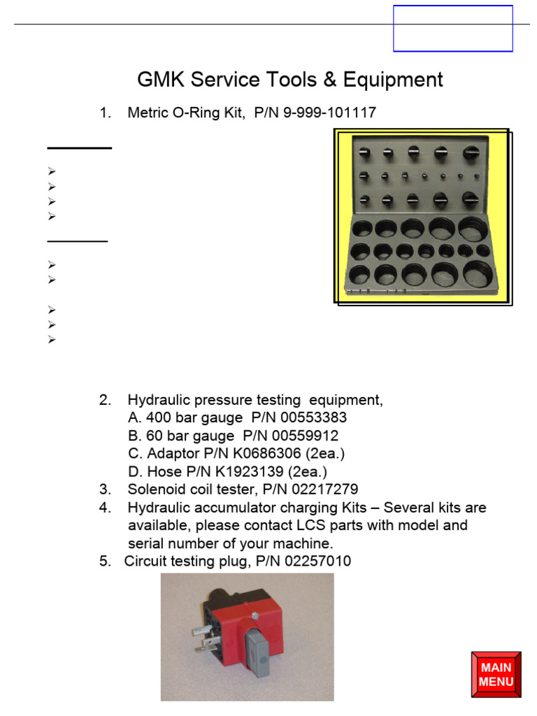 Tool List GMK | PDF