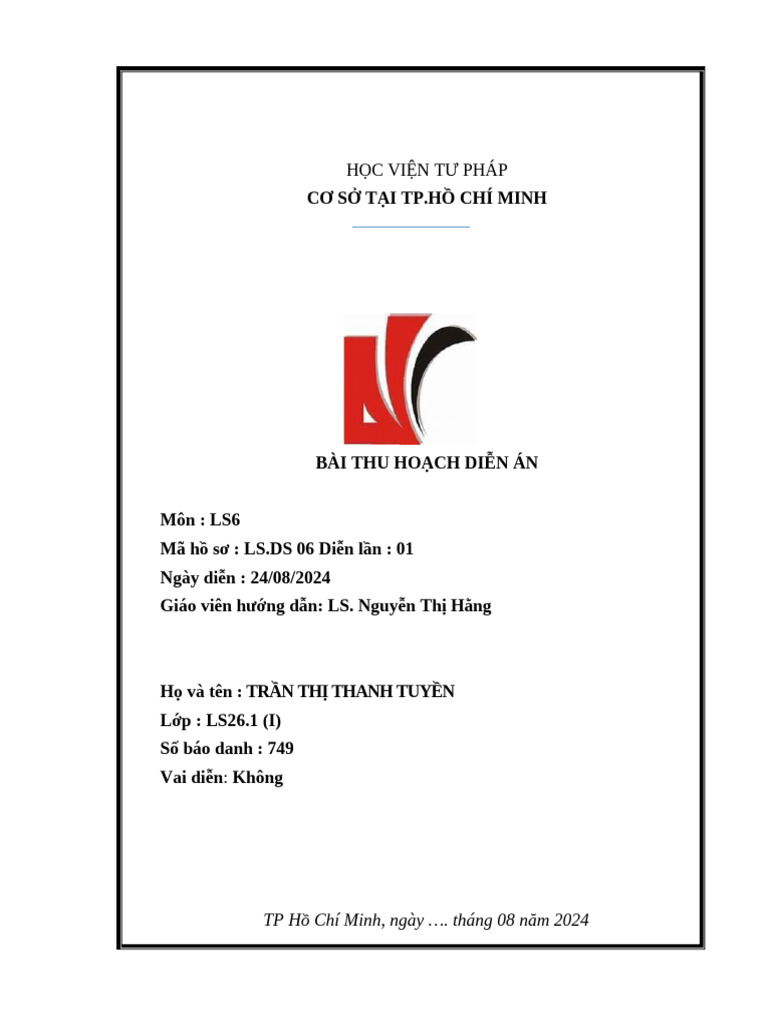 BTH HS 06 | PDF