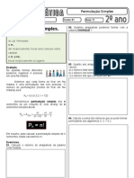 Permutações em 6 passos