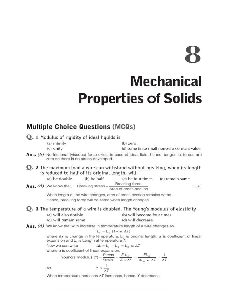 Qm28kHSVKheFBuIoIZSD | PDF | Young's Modulus | Elasticity (Physics)