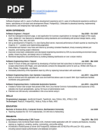 Erik Cupsa: Software Developer Resume | PDF | Postgre Sql | Microsoft Azure