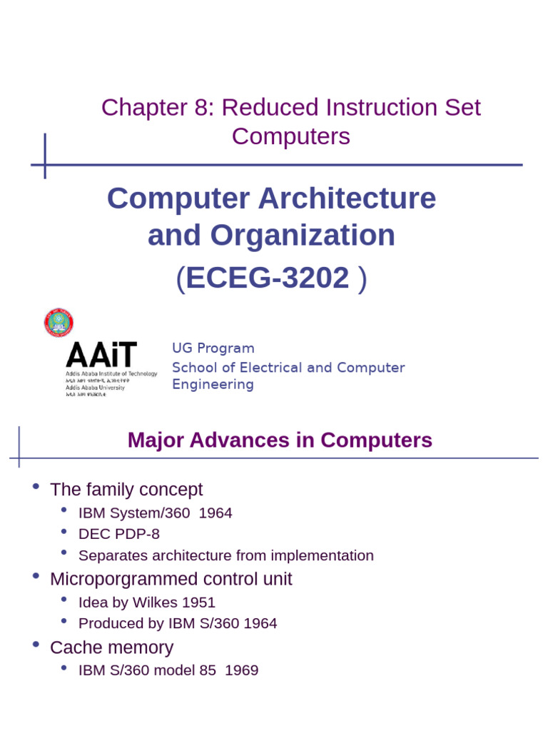 RISC vs CISC in Computer Architecture | PDF | Digital Electronics ...