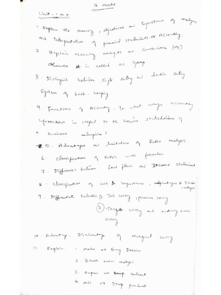 16 Marks | PDF