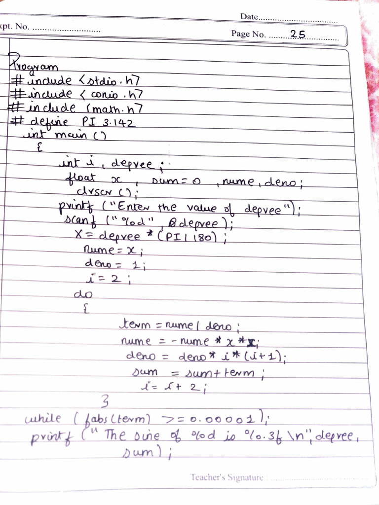 C Programming For Engineering 1st Semester | PDF