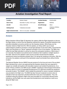 NTSB Final Report: Hawaiian Airlines Flight 35