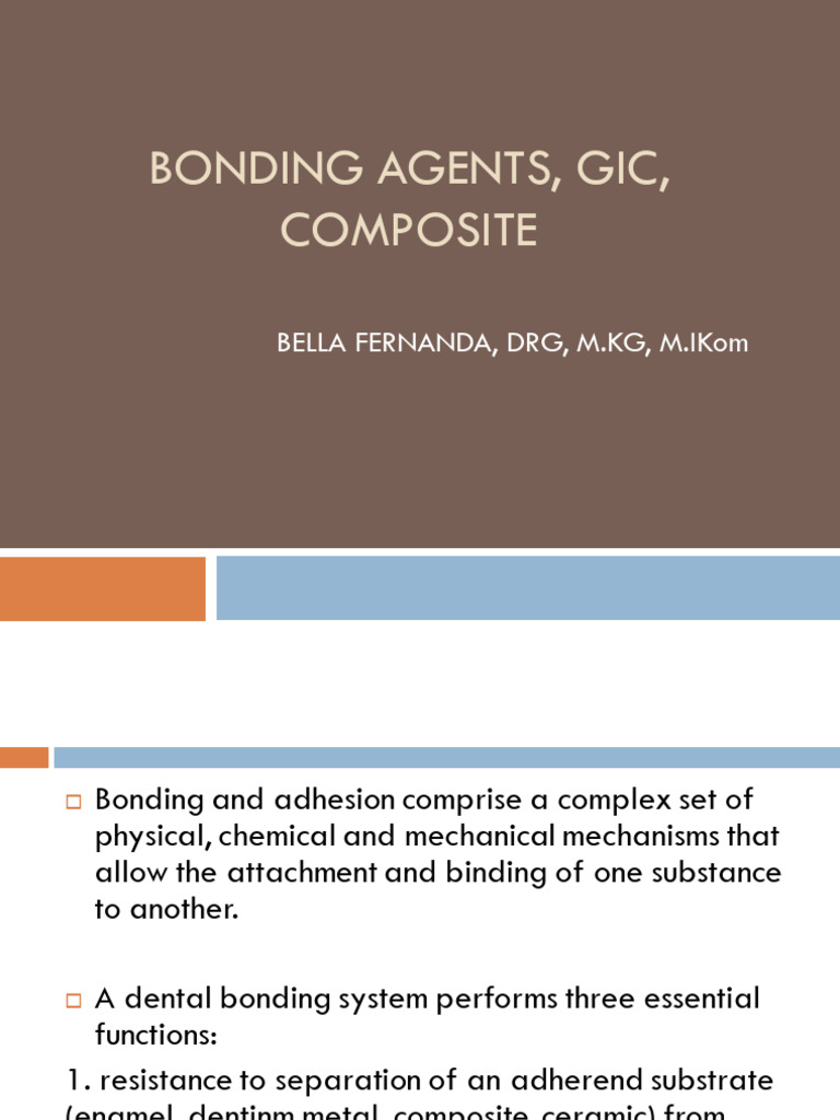 GIC Type 6: Core Build-Up Overview | PDF | Dentistry Branches | Materials