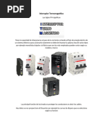 Cálculo y Función del ITM Eléctrico | PDF | Corriente eléctrica | Cambiar