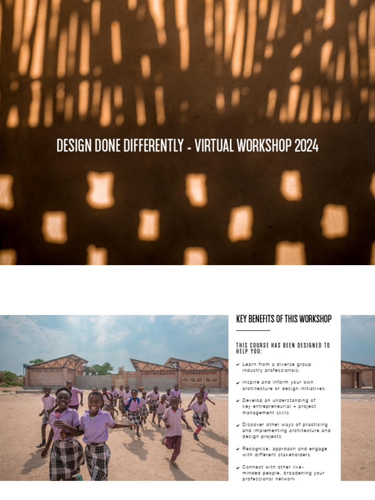CAUKIN Studio Virtual Workshop 2024 | PDF | Sustainability ...