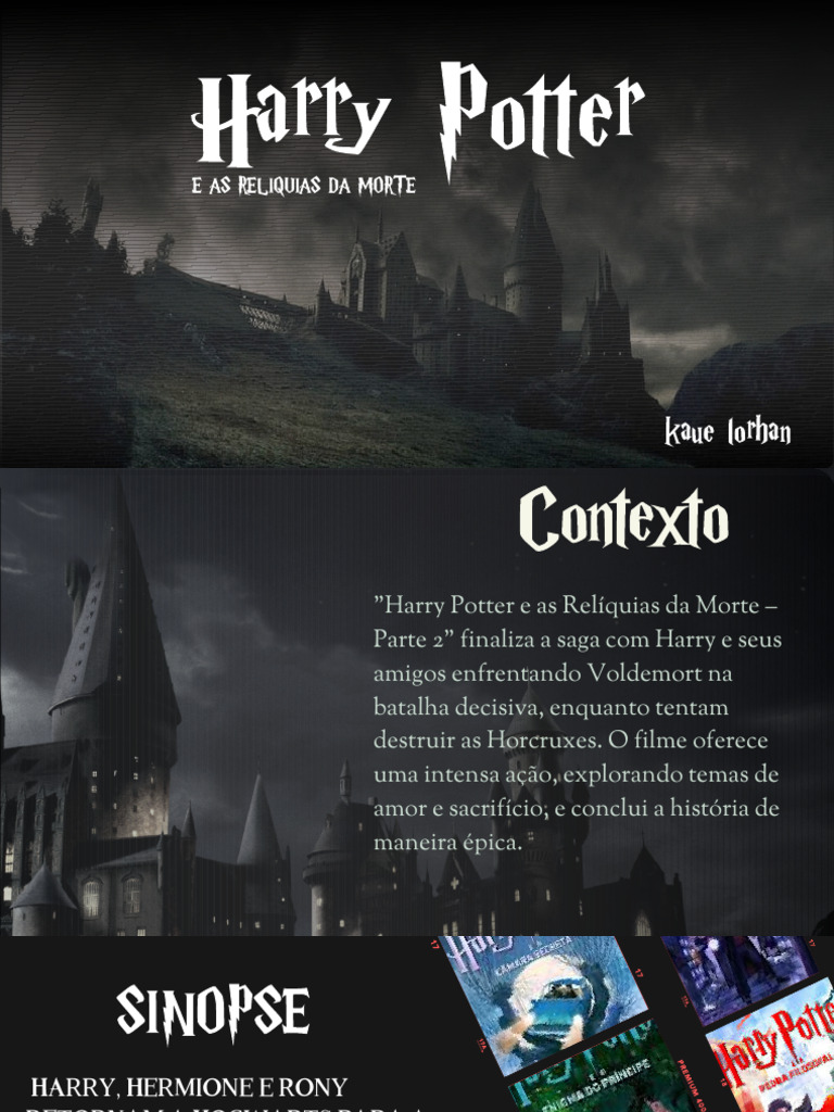 Resumo de Harry Potter Parte 2 | PDF