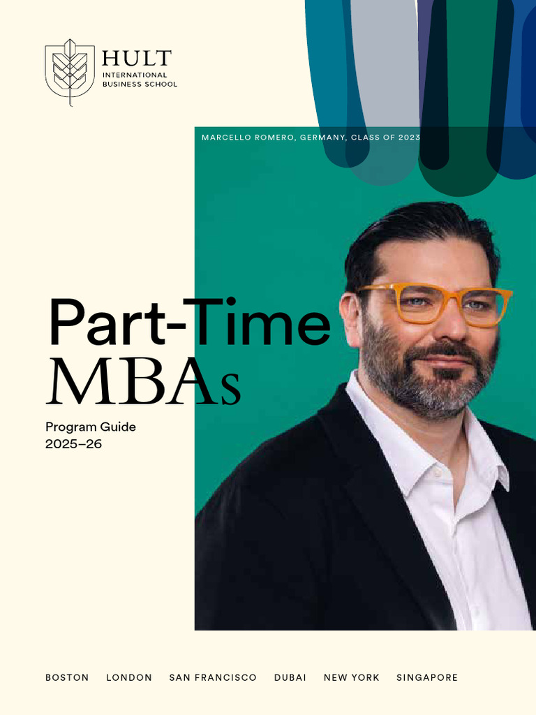 Part-Time MBA Program Guide 2025-26 | PDF | Master Of Business ...