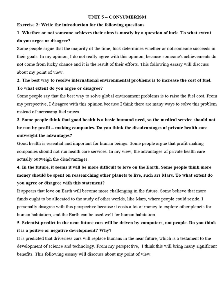 BTVN UNIT 5 | PDF