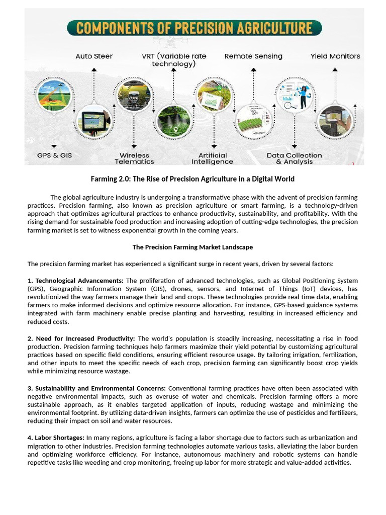Farming 2.0 - The Rise of Precision Agriculture in A Digital World ...