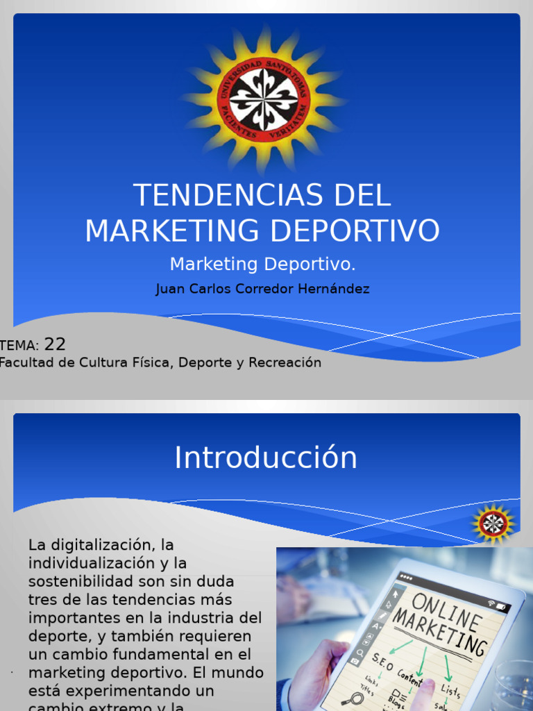 22.tendencias Del Marketing Deportivo | PDF | Marketing | Facebook