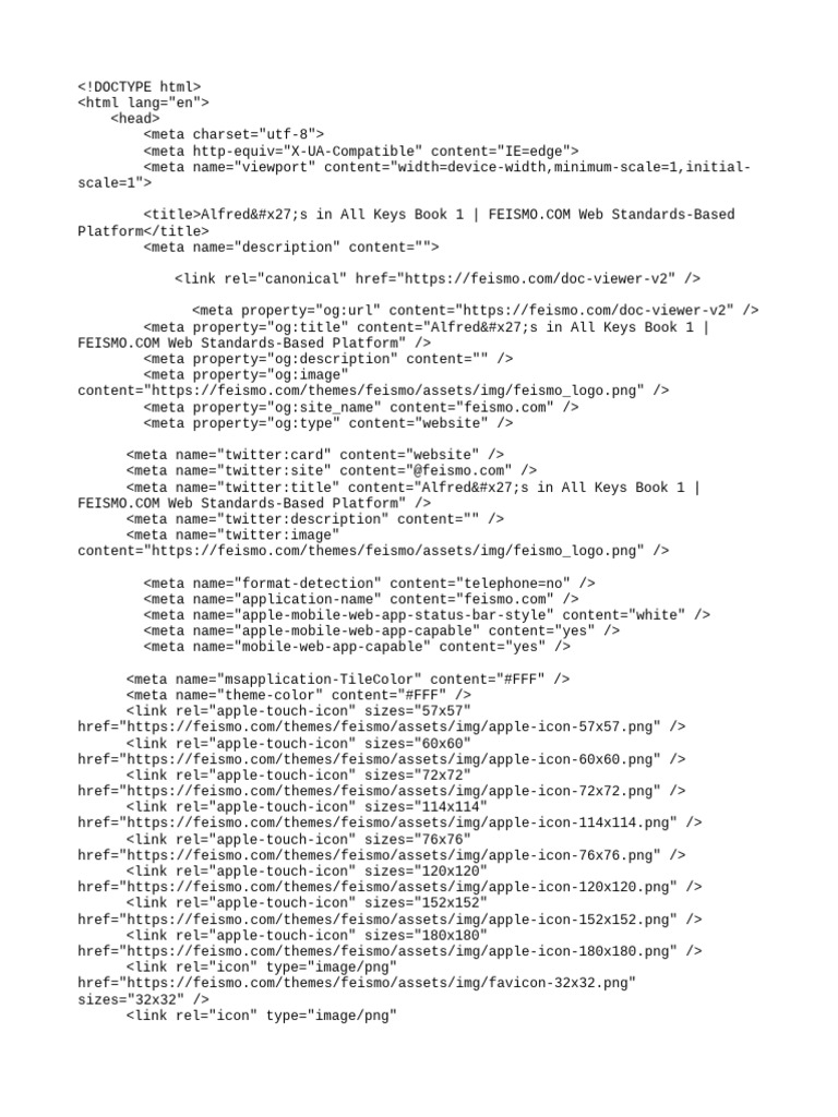 Alfred's in All Keys Book 1 Guide | PDF | I Pad | I Cloud