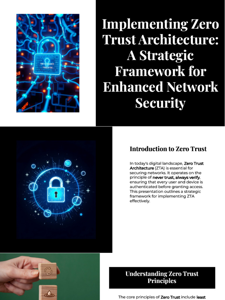 Zero Trust Architecture Implementation Guide | PDF | Computer Security ...