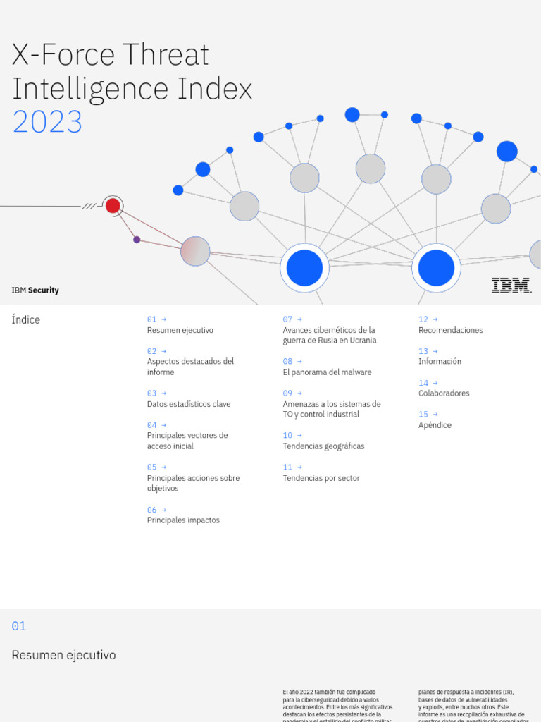 IBM Security_ X-Force Threat Intelligence Index 2023 | PDF ...