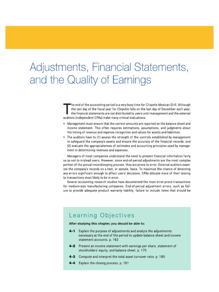 Financial Accounting 8th Ed. Ch4 | PDF