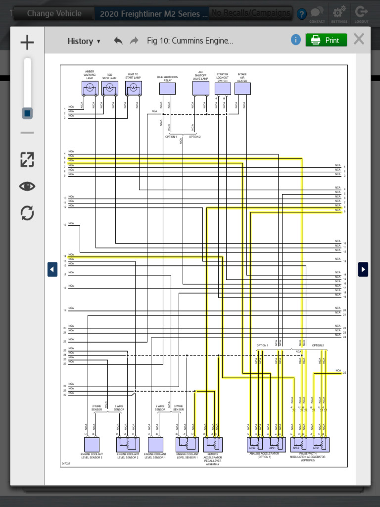 Freightliner M2 Wiring Diagrams Guide | PDF | Propulsion | Internal ...